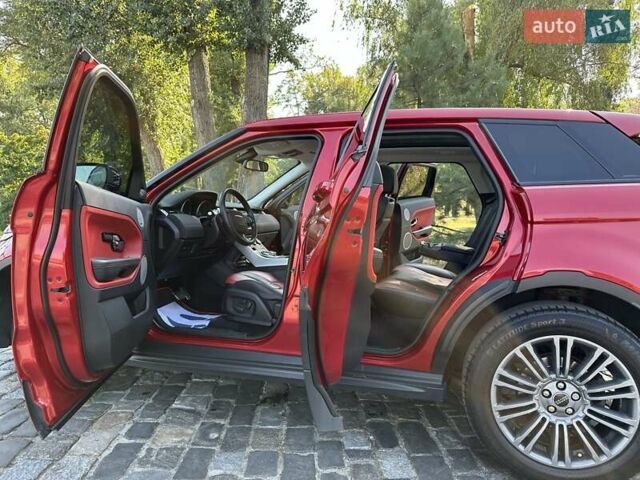 Красный Ленд Ровер Рендж Ровер Эвок, объемом двигателя 2.18 л и пробегом 139 тыс. км за 19777 $, фото 6 на Automoto.ua