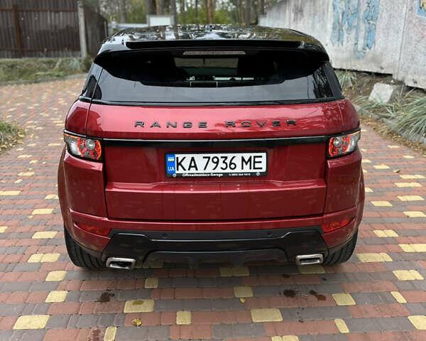 Ленд Ровер Рендж Ровер Эвок 2013 в Ирпене на Automoto.ua Красный Ленд Ровер Рендж Ровер Эвок, объемом двигателя 2.18 л и пробегом 184 тыс. км за 14500 $, фото 5 на Automoto.ua