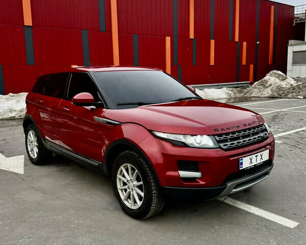 Червоний Ленд Ровер Рендж Ровер Евок, об'ємом двигуна 2.18 л та пробігом 171 тис. км за 15500 $, фото 1 на Automoto.ua