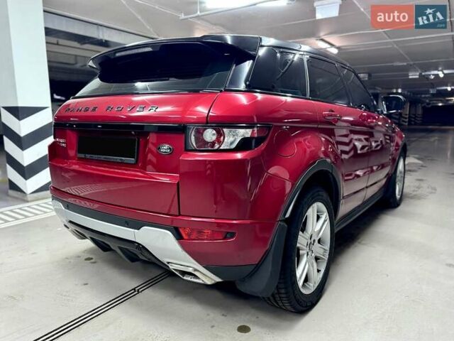 Червоний Ленд Ровер Рендж Ровер Евок, об'ємом двигуна 2.18 л та пробігом 91 тис. км за 18300 $, фото 9 на Automoto.ua