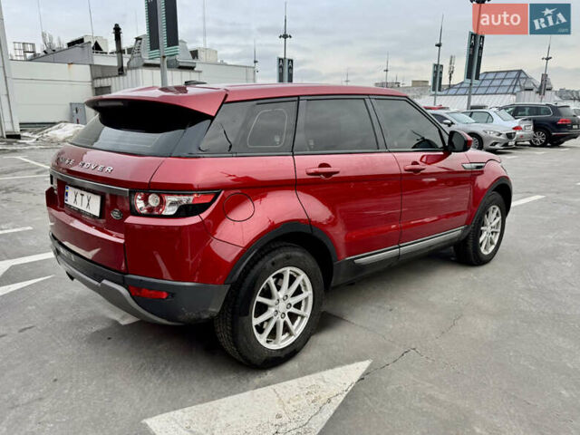 Червоний Ленд Ровер Рендж Ровер Евок, об'ємом двигуна 2.18 л та пробігом 171 тис. км за 15500 $, фото 3 на Automoto.ua