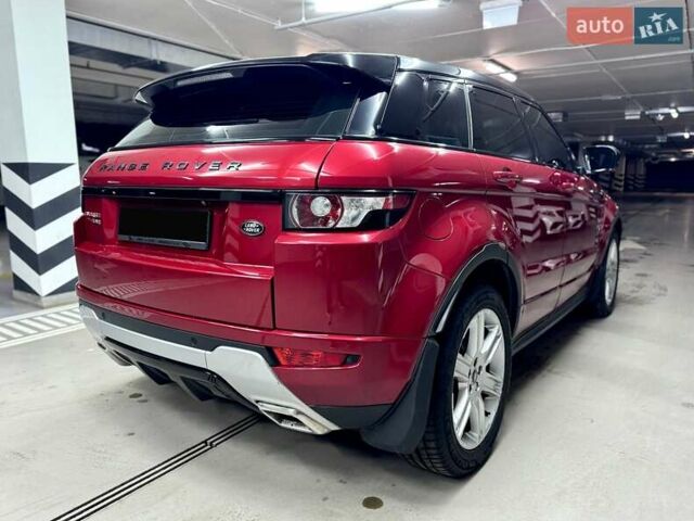 Красный Ленд Ровер Рендж Ровер Эвок, объемом двигателя 2.18 л и пробегом 91 тыс. км за 19500 $, фото 9 на Automoto.ua