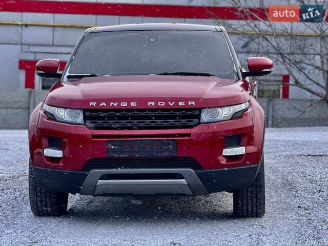 Красный Ленд Ровер Рендж Ровер Эвок, объемом двигателя 2 л и пробегом 125 тыс. км за 15700 $, фото 1 на Automoto.ua