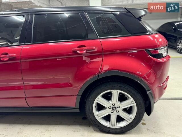 Червоний Ленд Ровер Рендж Ровер Евок, об'ємом двигуна 2.18 л та пробігом 91 тис. км за 18300 $, фото 4 на Automoto.ua