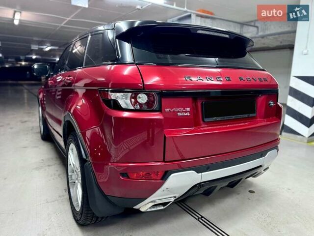 Красный Ленд Ровер Рендж Ровер Эвок, объемом двигателя 2.18 л и пробегом 91 тыс. км за 19500 $, фото 6 на Automoto.ua