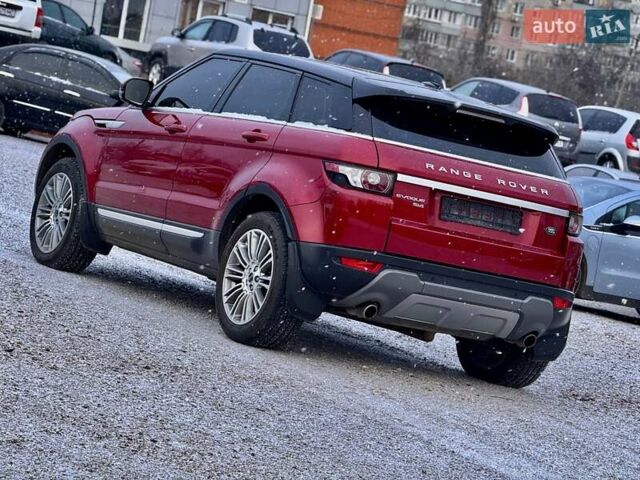 Красный Ленд Ровер Рендж Ровер Эвок, объемом двигателя 2 л и пробегом 125 тыс. км за 15700 $, фото 8 на Automoto.ua