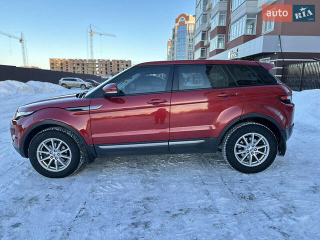 Червоний Ленд Ровер Рендж Ровер Евок, об'ємом двигуна 2.2 л та пробігом 209 тис. км за 16900 $, фото 7 на Automoto.ua