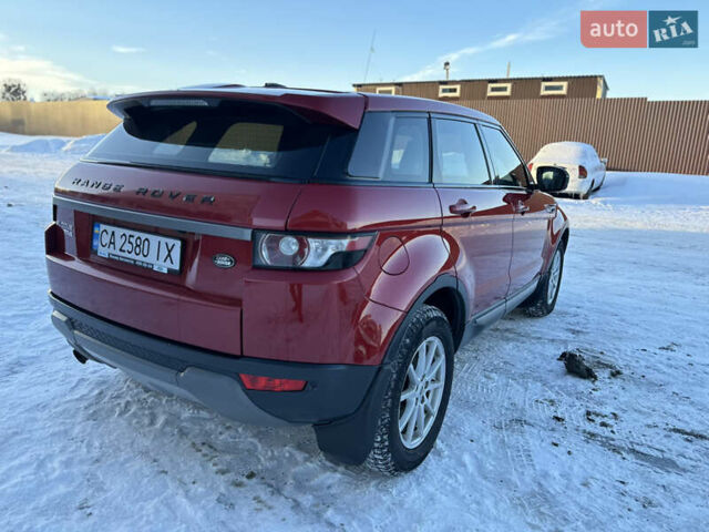 Червоний Ленд Ровер Рендж Ровер Евок, об'ємом двигуна 2.2 л та пробігом 209 тис. км за 16900 $, фото 4 на Automoto.ua