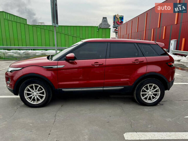 Червоний Ленд Ровер Рендж Ровер Евок, об'ємом двигуна 2.18 л та пробігом 171 тис. км за 15500 $, фото 6 на Automoto.ua