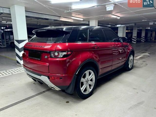 Червоний Ленд Ровер Рендж Ровер Евок, об'ємом двигуна 2.18 л та пробігом 91 тис. км за 18300 $, фото 10 на Automoto.ua