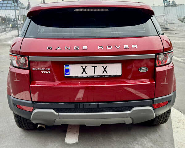 Червоний Ленд Ровер Рендж Ровер Евок, об'ємом двигуна 2.18 л та пробігом 171 тис. км за 15500 $, фото 4 на Automoto.ua