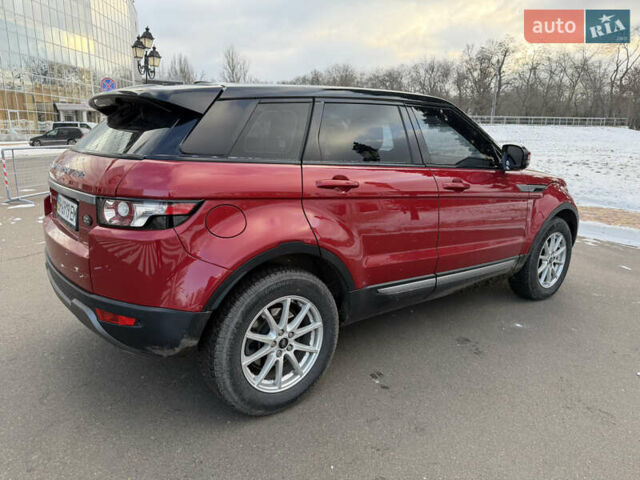Красный Ленд Ровер Рендж Ровер Эвок, объемом двигателя 2.2 л и пробегом 97 тыс. км за 17500 $, фото 5 на Automoto.ua