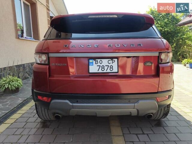 Червоний Ленд Ровер Рендж Ровер Евок, об'ємом двигуна 2 л та пробігом 142 тис. км за 15500 $, фото 2 на Automoto.ua