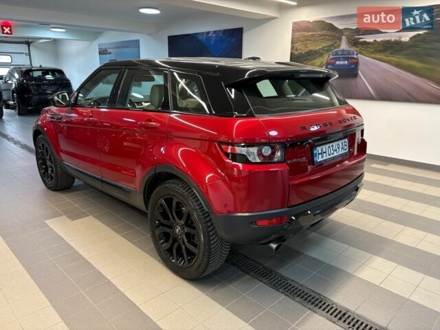 Червоний Ленд Ровер Рендж Ровер Евок, об'ємом двигуна 2.18 л та пробігом 107 тис. км за 22000 $, фото 4 на Automoto.ua