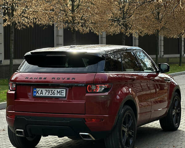 Красный Ленд Ровер Рендж Ровер Эвок, объемом двигателя 2.2 л и пробегом 185 тыс. км за 15400 $, фото 11 на Automoto.ua
