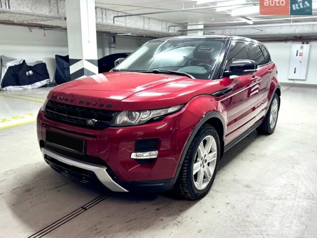 Червоний Ленд Ровер Рендж Ровер Евок, об'ємом двигуна 2.18 л та пробігом 91 тис. км за 18300 $, фото 2 на Automoto.ua