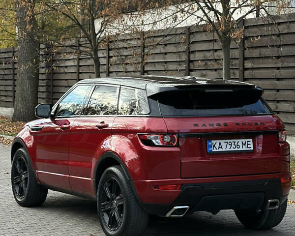 Красный Ленд Ровер Рендж Ровер Эвок, объемом двигателя 2.2 л и пробегом 185 тыс. км за 15400 $, фото 14 на Automoto.ua