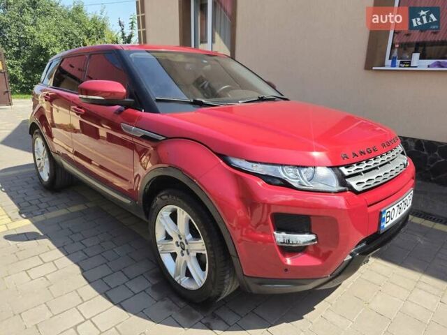 Червоний Ленд Ровер Рендж Ровер Евок, об'ємом двигуна 2 л та пробігом 142 тис. км за 15500 $, фото 11 на Automoto.ua