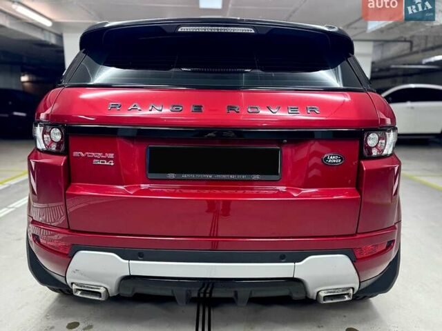 Червоний Ленд Ровер Рендж Ровер Евок, об'ємом двигуна 2.18 л та пробігом 91 тис. км за 18300 $, фото 8 на Automoto.ua