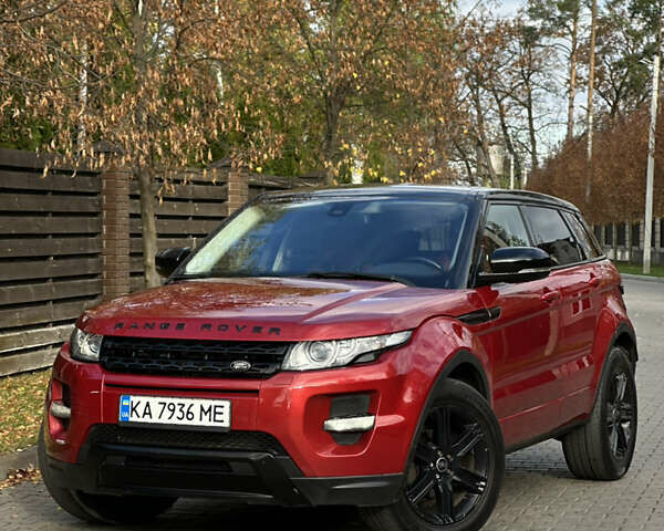 Красный Ленд Ровер Рендж Ровер Эвок, объемом двигателя 2.2 л и пробегом 185 тыс. км за 15400 $, фото 2 на Automoto.ua