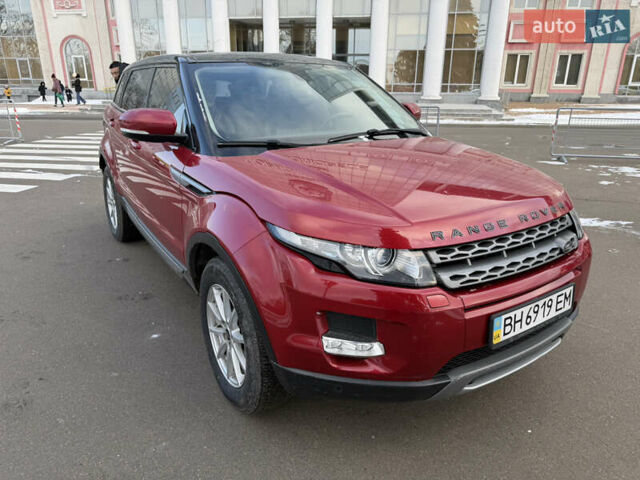 Красный Ленд Ровер Рендж Ровер Эвок, объемом двигателя 2.2 л и пробегом 97 тыс. км за 17500 $, фото 2 на Automoto.ua