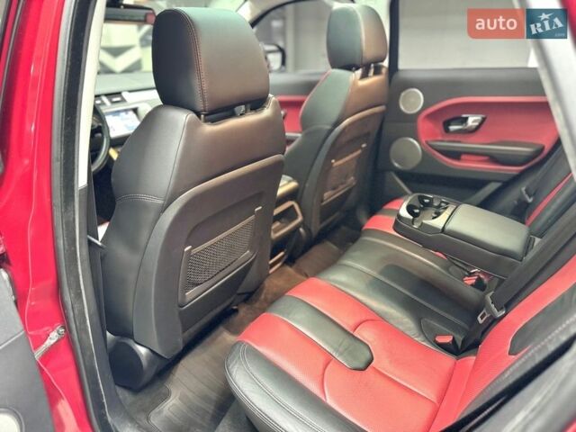 Червоний Ленд Ровер Рендж Ровер Евок, об'ємом двигуна 2.18 л та пробігом 91 тис. км за 18300 $, фото 23 на Automoto.ua
