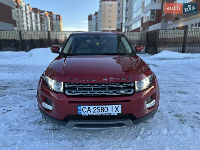Червоний Ленд Ровер Рендж Ровер Евок, об'ємом двигуна 2.2 л та пробігом 209 тис. км за 16900 $, фото 1 на Automoto.ua