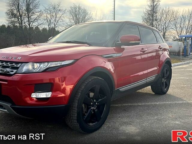 Червоний Ленд Ровер Рендж Ровер Евок, об'ємом двигуна 2.2 л та пробігом 90 тис. км за 23800 $, фото 3 на Automoto.ua
