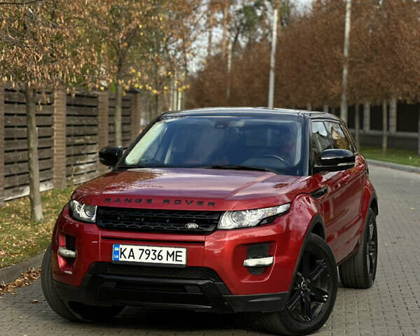 Красный Ленд Ровер Рендж Ровер Эвок, объемом двигателя 2.2 л и пробегом 185 тыс. км за 15400 $, фото 1 на Automoto.ua
