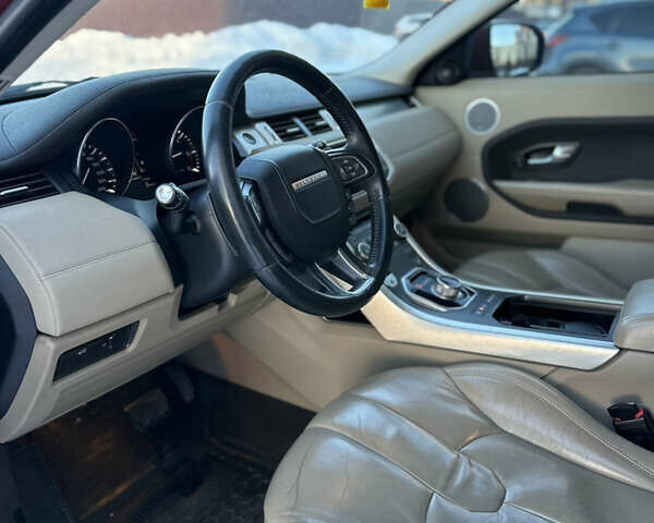 Красный Ленд Ровер Рендж Ровер Эвок, объемом двигателя 2.2 л и пробегом 209 тыс. км за 17500 $, фото 13 на Automoto.ua