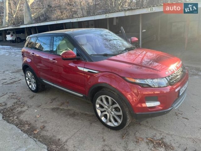 Красный Ленд Ровер Рендж Ровер Эвок, объемом двигателя 2 л и пробегом 185 тыс. км за 15500 $, фото 3 на Automoto.ua