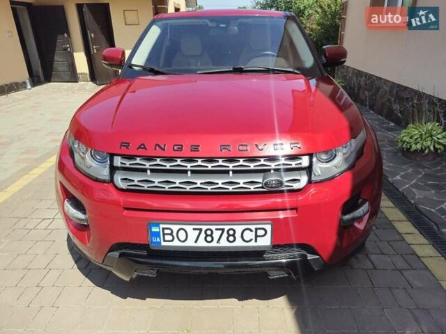 Червоний Ленд Ровер Рендж Ровер Евок, об'ємом двигуна 2 л та пробігом 142 тис. км за 15500 $, фото 6 на Automoto.ua
