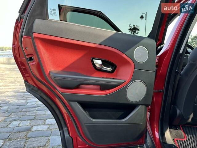 Красный Ленд Ровер Рендж Ровер Эвок, объемом двигателя 2.18 л и пробегом 139 тыс. км за 19777 $, фото 36 на Automoto.ua