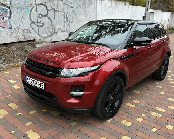 Ленд Ровер Рендж Ровер Эвок 2013 в Ирпене на Automoto.ua Красный Ленд Ровер Рендж Ровер Эвок, объемом двигателя 2.18 л и пробегом 184 тыс. км за 14500 $, фото 1 на Automoto.ua