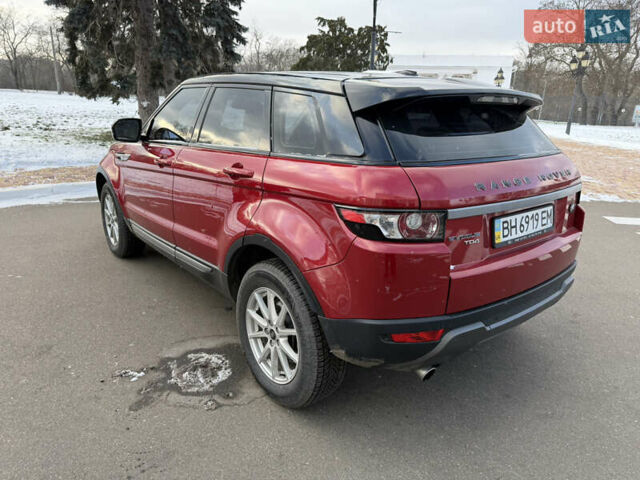 Красный Ленд Ровер Рендж Ровер Эвок, объемом двигателя 2.2 л и пробегом 97 тыс. км за 17500 $, фото 6 на Automoto.ua