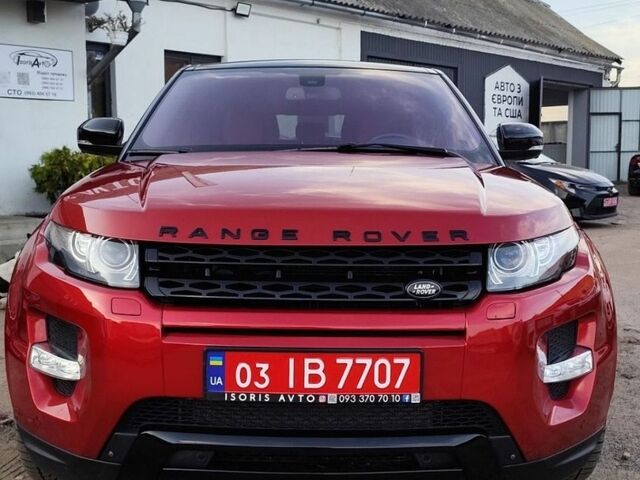 Красный Ленд Ровер Рендж Ровер Эвок, объемом двигателя 2 л и пробегом 176 тыс. км за 16900 $, фото 3 на Automoto.ua