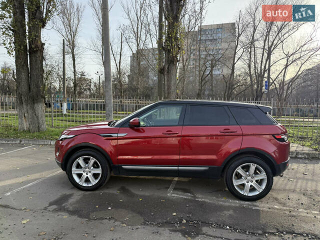 Красный Ленд Ровер Рендж Ровер Эвок, объемом двигателя 2.2 л и пробегом 176 тыс. км за 15900 $, фото 7 на Automoto.ua