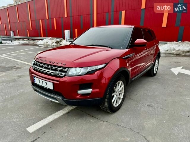 Червоний Ленд Ровер Рендж Ровер Евок, об'ємом двигуна 2.18 л та пробігом 171 тис. км за 15500 $, фото 1 на Automoto.ua