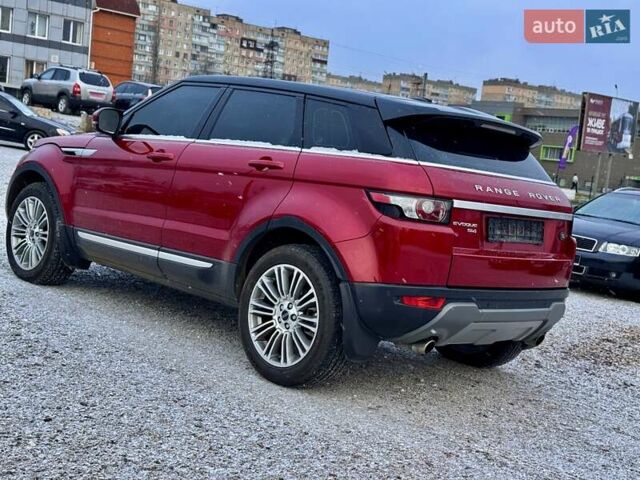 Красный Ленд Ровер Рендж Ровер Эвок, объемом двигателя 2 л и пробегом 125 тыс. км за 15700 $, фото 7 на Automoto.ua