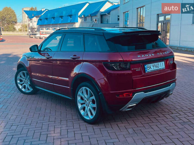 Красный Ленд Ровер Рендж Ровер Эвок, объемом двигателя 2.18 л и пробегом 146 тыс. км за 19500 $, фото 8 на Automoto.ua