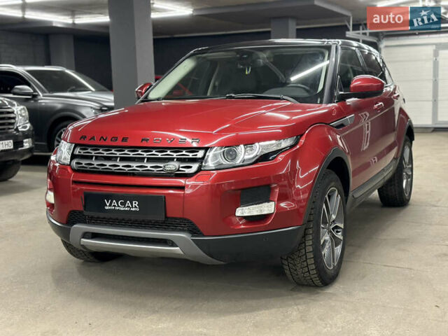 Червоний Ленд Ровер Рендж Ровер Евок, об'ємом двигуна 2.18 л та пробігом 167 тис. км за 15900 $, фото 11 на Automoto.ua