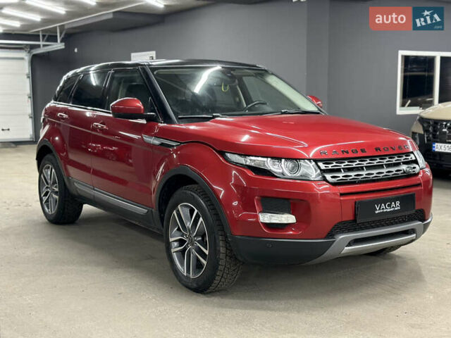 Червоний Ленд Ровер Рендж Ровер Евок, об'ємом двигуна 2.18 л та пробігом 167 тис. км за 15900 $, фото 8 на Automoto.ua
