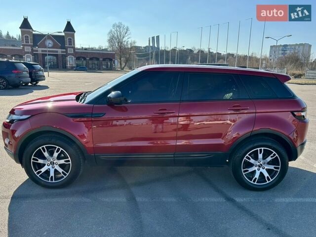 Червоний Ленд Ровер Рендж Ровер Евок, об'ємом двигуна 2.18 л та пробігом 151 тис. км за 17950 $, фото 3 на Automoto.ua