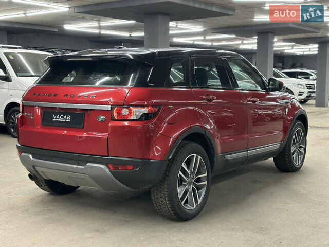 Червоний Ленд Ровер Рендж Ровер Евок, об'ємом двигуна 2.18 л та пробігом 167 тис. км за 15900 $, фото 7 на Automoto.ua