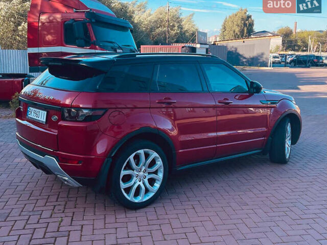 Красный Ленд Ровер Рендж Ровер Эвок, объемом двигателя 2.18 л и пробегом 146 тыс. км за 19500 $, фото 7 на Automoto.ua