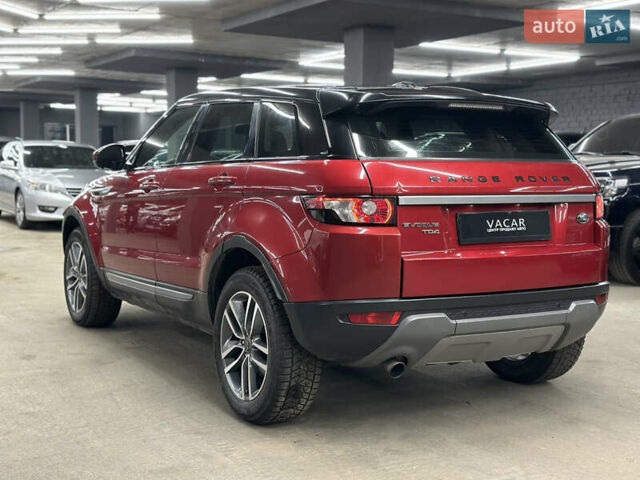Червоний Ленд Ровер Рендж Ровер Евок, об'ємом двигуна 2.18 л та пробігом 167 тис. км за 15900 $, фото 3 на Automoto.ua