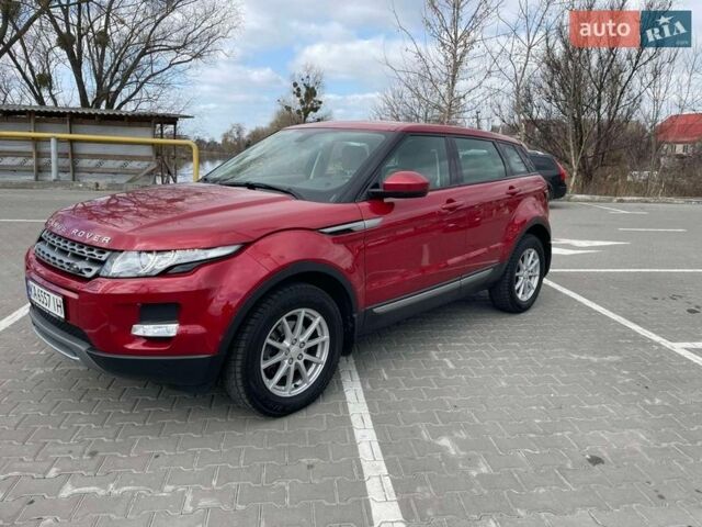 Красный Ленд Ровер Рендж Ровер Эвок, объемом двигателя 2.18 л и пробегом 66 тыс. км за 21900 $, фото 2 на Automoto.ua