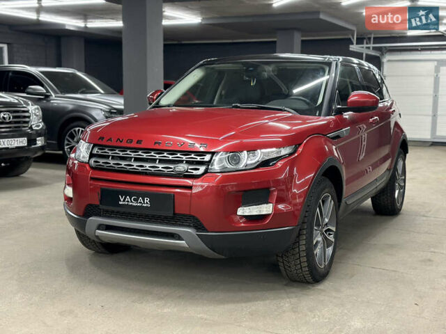 Червоний Ленд Ровер Рендж Ровер Евок, об'ємом двигуна 2.18 л та пробігом 167 тис. км за 15900 $, фото 1 на Automoto.ua