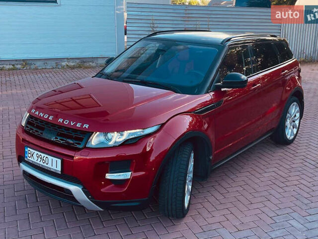 Червоний Ленд Ровер Рендж Ровер Евок, об'ємом двигуна 2.18 л та пробігом 146 тис. км за 19500 $, фото 1 на Automoto.ua