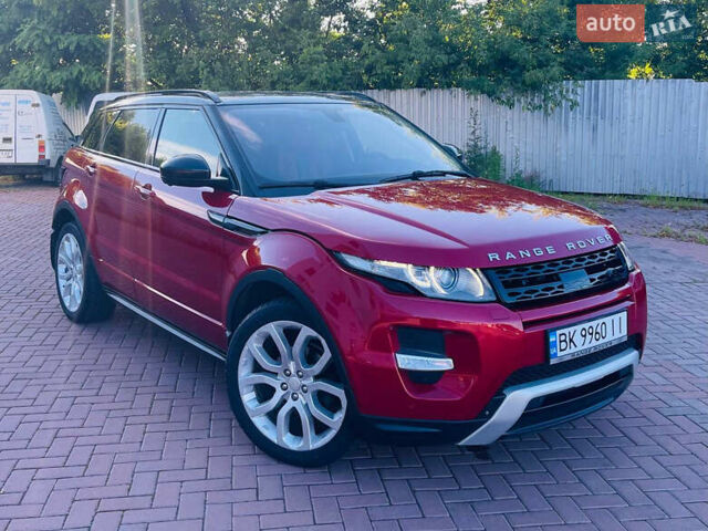 Червоний Ленд Ровер Рендж Ровер Евок, об'ємом двигуна 2.18 л та пробігом 146 тис. км за 19500 $, фото 3 на Automoto.ua